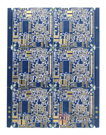 藍油pcb板,鍍金pcb 藍油線路板